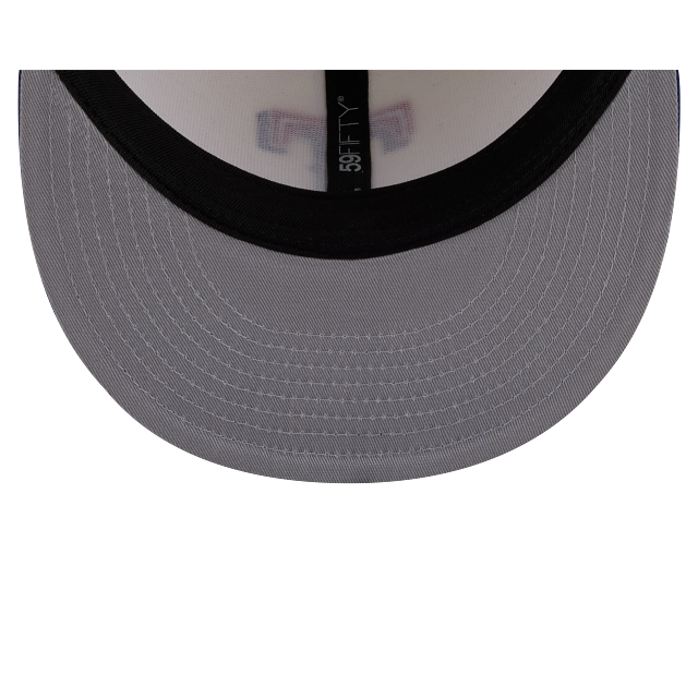 Texas Rangers Chrome Team Color 59Fifty Color Basic Fitted