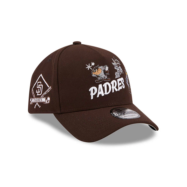 San Diego Padres Looney Tunes Team Color 9Forty A-Frame Snapback
