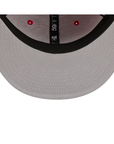 Chicago White Sox Scarlet Red On Black 59Fifty Color Basic Fitted