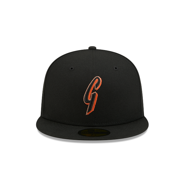 San Francisco Giants G Black On OTC 59Fifty Color Basic Fitted