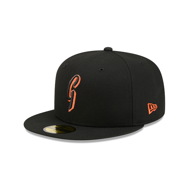 San Francisco Giants G Black On OTC 59Fifty Color Basic Fitted