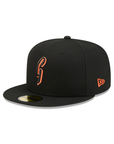 San Francisco Giants G Black On OTC 59Fifty Color Basic Fitted