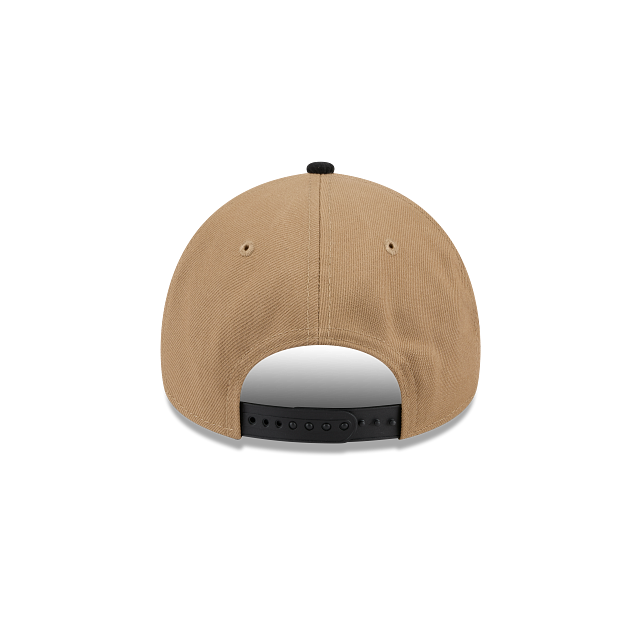 Los Angeles Dodgers Khaki Black Corduroy Upside Down 1988 World Series SP 9Forty A-Frame Snapback