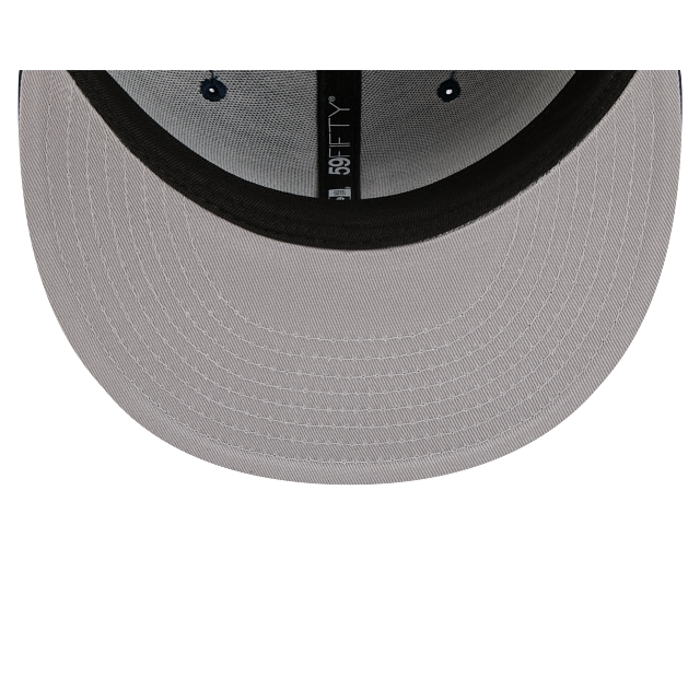 Los Angeles Dodgers Oceanside Blue On White 59Fifty Color Basic Fitted