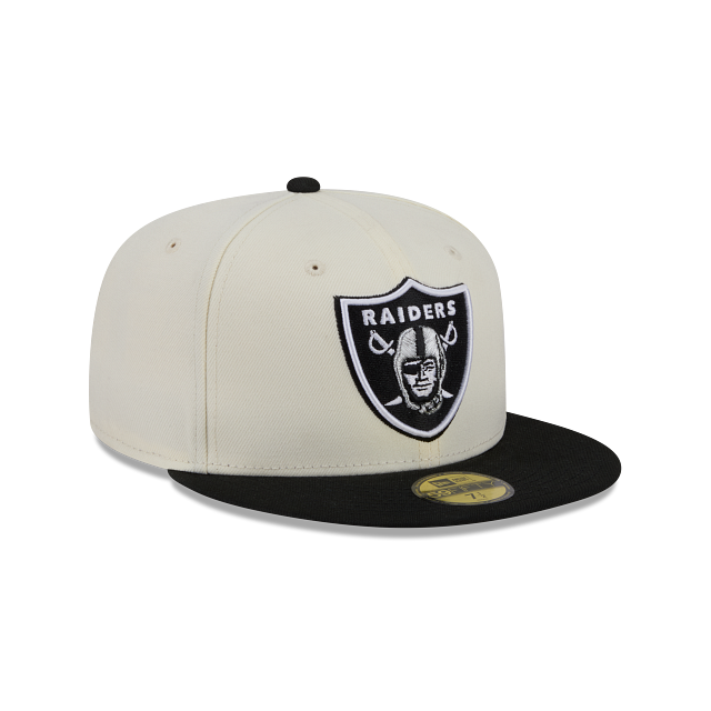 Las Vegas Raiders Chrome Team Color 59Fifty Color Basic Fitted