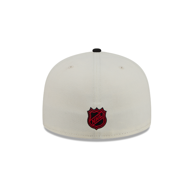 Chicago Blackhawks Chrome Team Color 59Fifty NHL Color Basic Fitted
