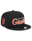 San Francisco Giants Script Primary Logo SP Team Color 9Fifty Snapback