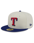 Texas Rangers Chrome Team Color 59Fifty Color Basic Fitted