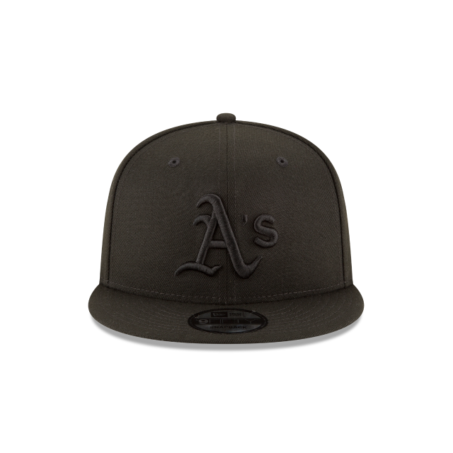 Oakland Athletics Black On Black 9Fiifty Snapback