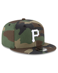 Pittsburgh Pirates Woodland Camo 9Fifty Snapback