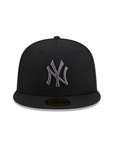 New York Yankees Black On Graphite 59Fifty Color Basic Fitted