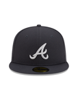 Atlanta Braves Graphite 59Fifty Color Basic Fitted