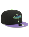 Tampa Bay Rays MLB City Connect Team Color 9Fifty Snapback