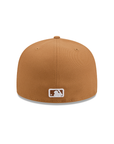 New York Yankees Light Bronze On White 59Fifty Color Basic Fitted
