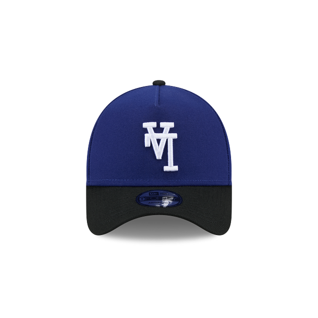 Los Angeles Dodgers Royal Black Upside Down Stadium 40th Anniversary SP 9Forty A-Frame Snapback