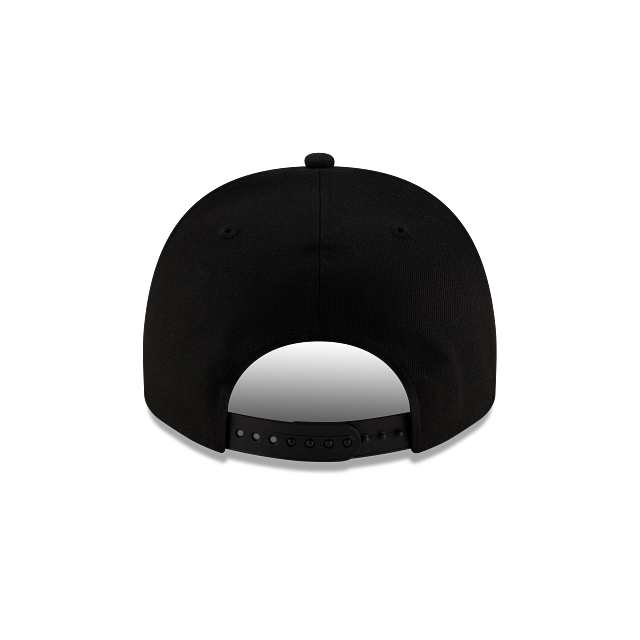 Miami Marlins Black Team 9Fifty A-Frame Snapback