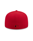 Chicago White Sox Scarlet Red On Black 59Fifty Color Basic Fitted