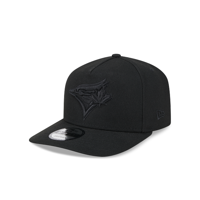 Toronto Blue Jays Black On Black 9Fifty A-Frame Snapback