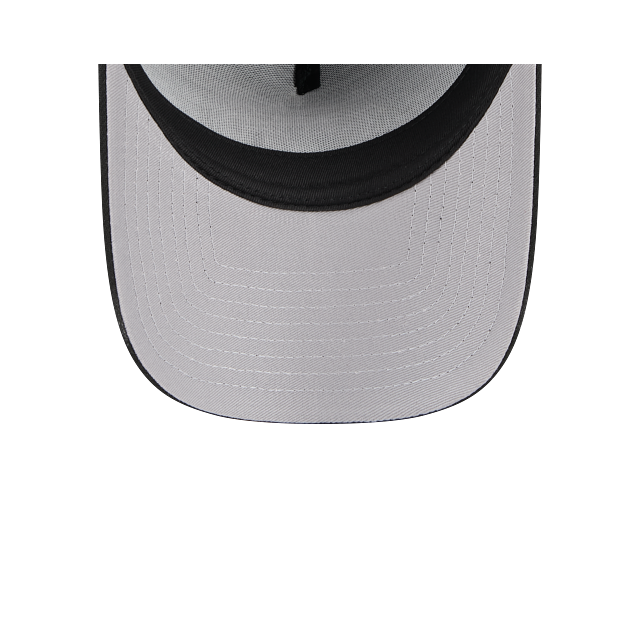 San Francisco 49ers Black On White 9Forty A-Frame Snapback