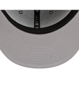 Los Angeles Dodgers Storm Gray On White 59Fifty Color Basic Fitted