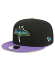 Tampa Bay Rays MLB City Connect Team Color 9Fifty Snapback