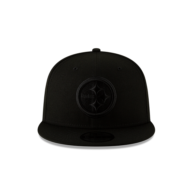 Pittsburgh Steelers Black on Black NFL 9Fifty Snapback