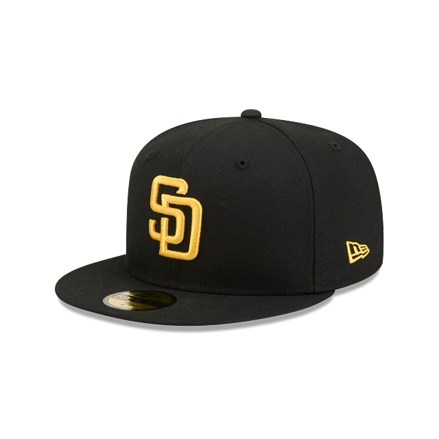 San Diego Padres Black On OTC 59Fifty Color Basic Fitted
