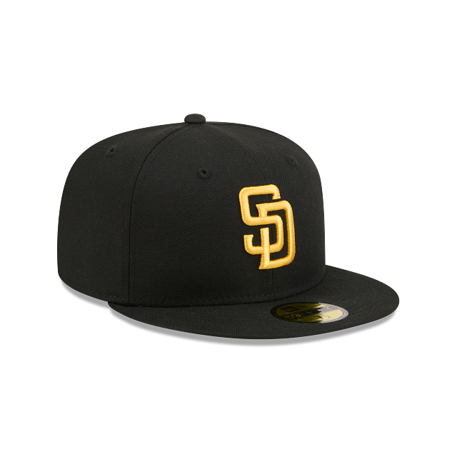 San Diego Padres Black On OTC 59Fifty Color Basic Fitted