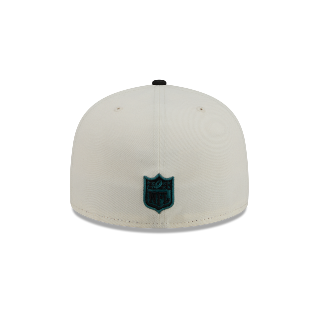 Philadelphia Eagles Chrome Team Color 59Fifty Color Basic Fitted