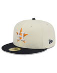 Houston Astros Chrome Team Color 59Fifty Color Basic Fitted