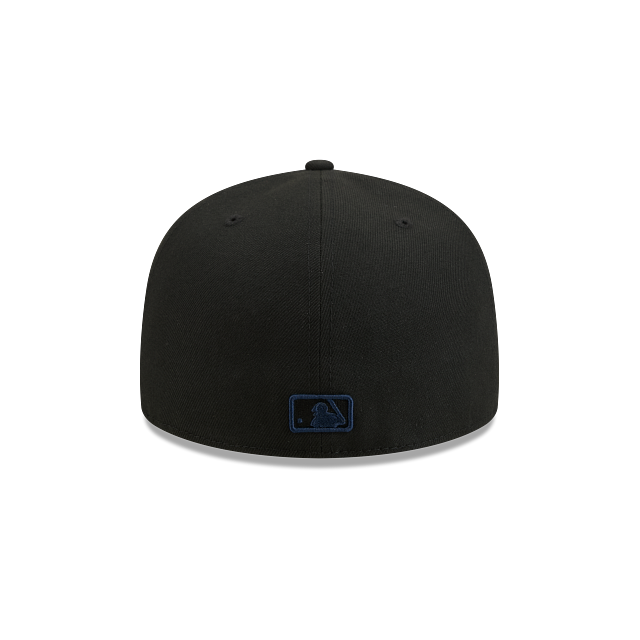 Atlanta Braves Black On OTC 59Fifty Color Basic Fitted