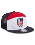 USA US Soccer Mens National Team Split Panel Trucker 9Fifty Snapback