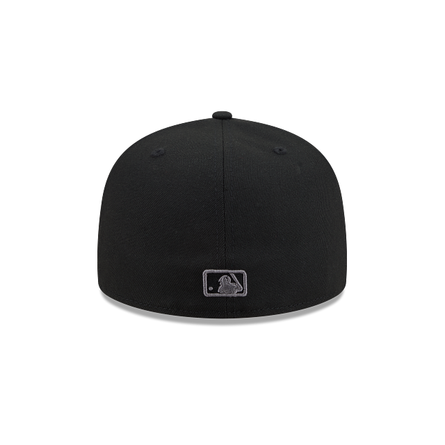 Houston Astros Black On Graphite 59Fifty Color Basic Fitted