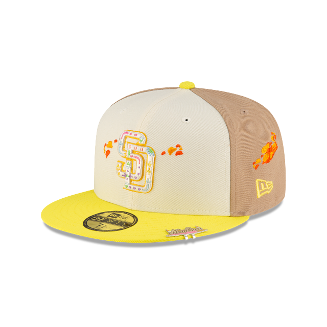 San Diego Padres Chrome Tri Color Day Of The Dead SP 59Fifty Fitted