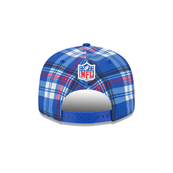 Buffalo Bills Plaid Royal 2 Tone 9Fifty Snapback Cap
