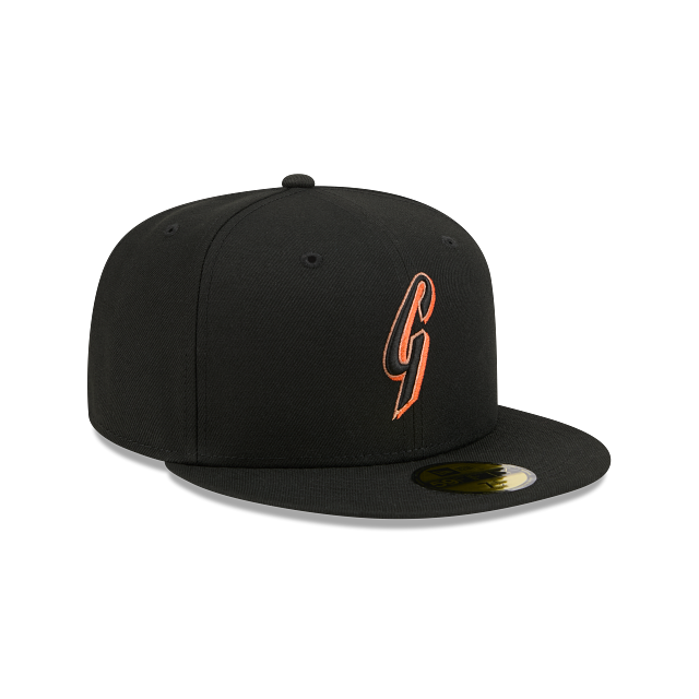 San Francisco Giants G Black On OTC 59Fifty Color Basic Fitted