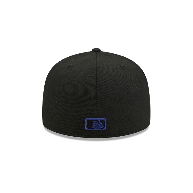 Los Angeles Dodgers Black On Royal 59Fifty Color Basic Fitted