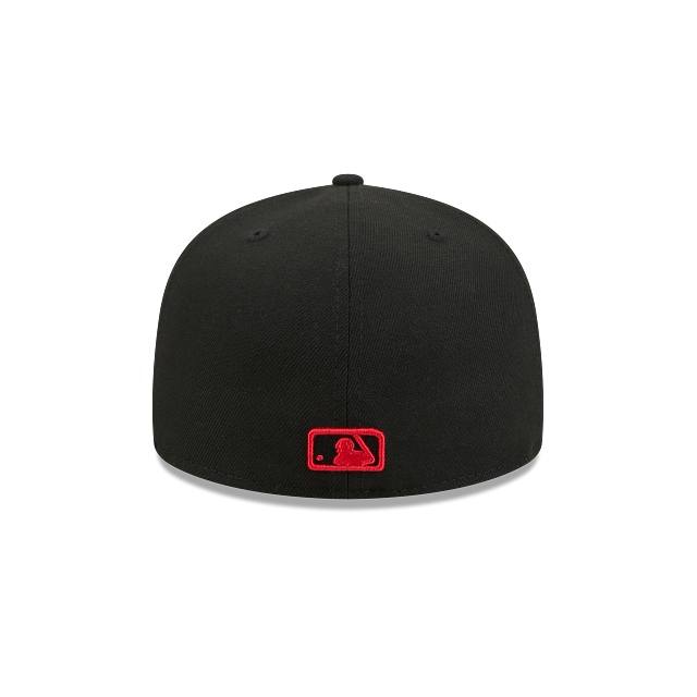 Anaheim Angels Black On OTC 59Fifty Color Basic Fitted