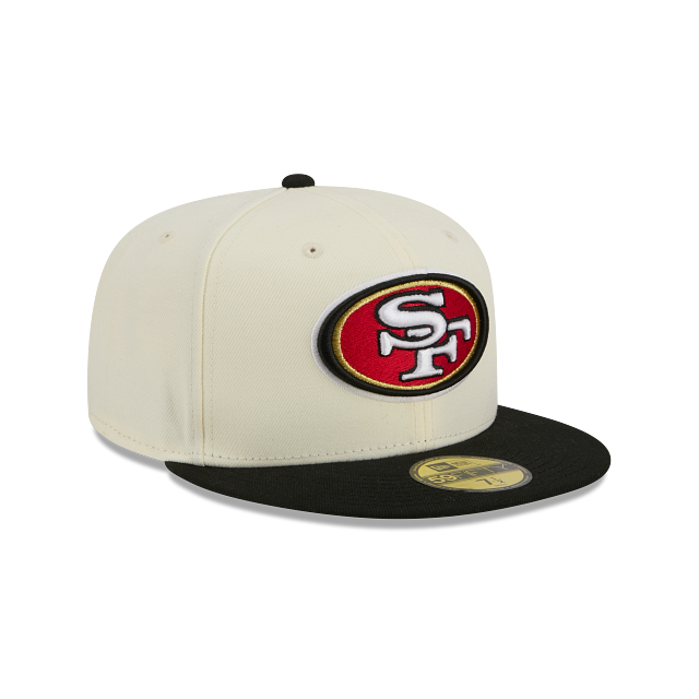 San Francisco 49ers Chrome Team Color 59Fifty Color Basic Fitted