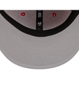 Anaheim Angels Scarlet Red On Black 59Fifty Color Basic Fitted