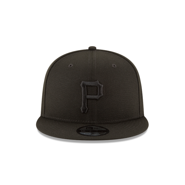 Pittsburgh Pirates Black on Black MLB Basic 9Fifty Snapback