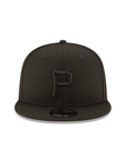 Pittsburgh Pirates Black on Black MLB Basic 9Fifty Snapback