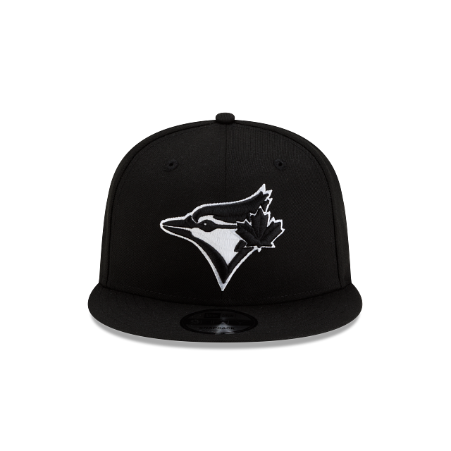 Toronto Blue Jays Black on White Basic 9Fifty Snapback