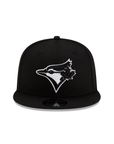 Toronto Blue Jays Black on White Basic 9Fifty Snapback