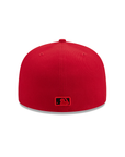 San Francisco Giants Scarlet Red On Black 59Fifty Color Basic Fitted