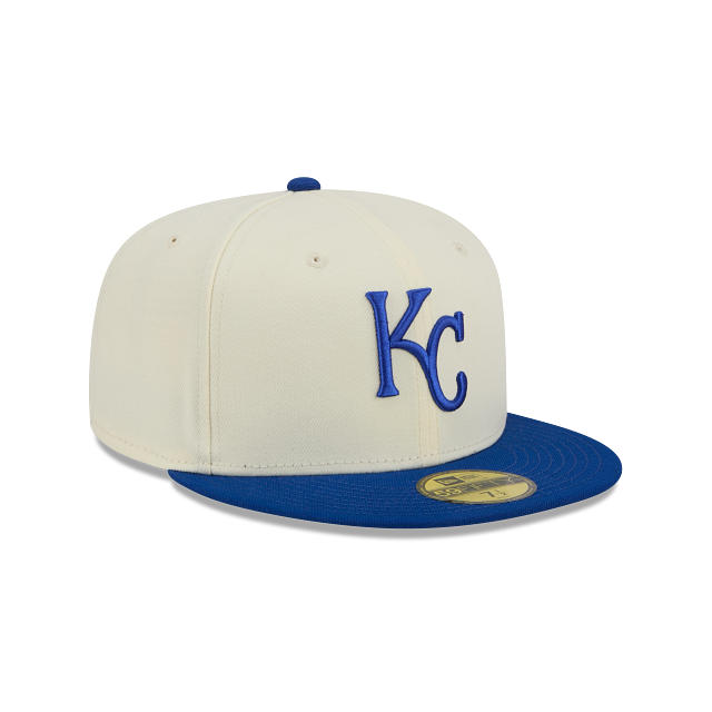 Kansas City Royals Chrome Team Color 59Fifty Color Basic Fitted