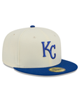 Kansas City Royals Chrome Team Color 59Fifty Color Basic Fitted
