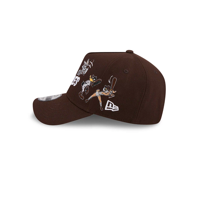 San Diego Padres Looney Tunes Team Color 9Forty A-Frame Snapback
