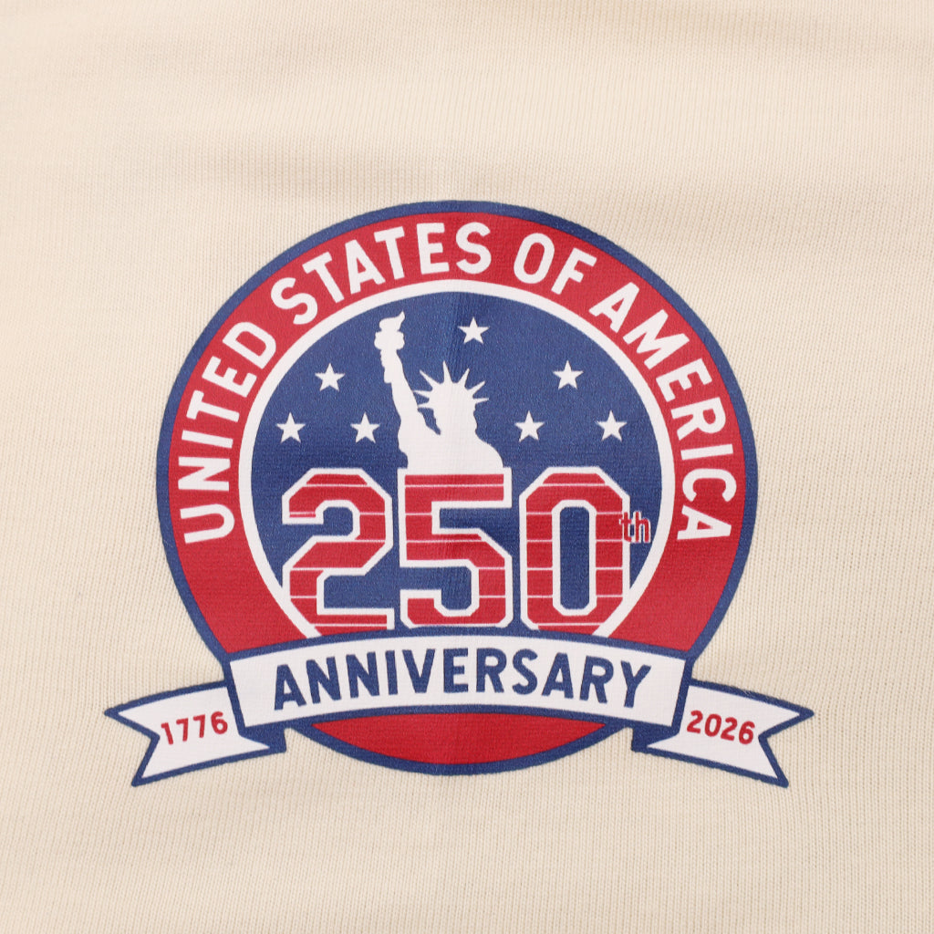 USA 250th Anniversary Graphic Tee – Cream
