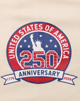 USA 250th Anniversary Graphic Tee – Cream